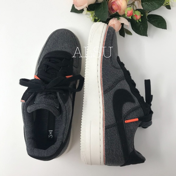 Nike Air Force 1’07 PRM Black Summit WhiteW AUTHEN - Picture 7 of 8